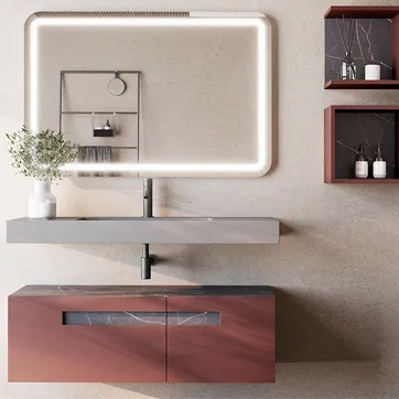 banyo-rojo
